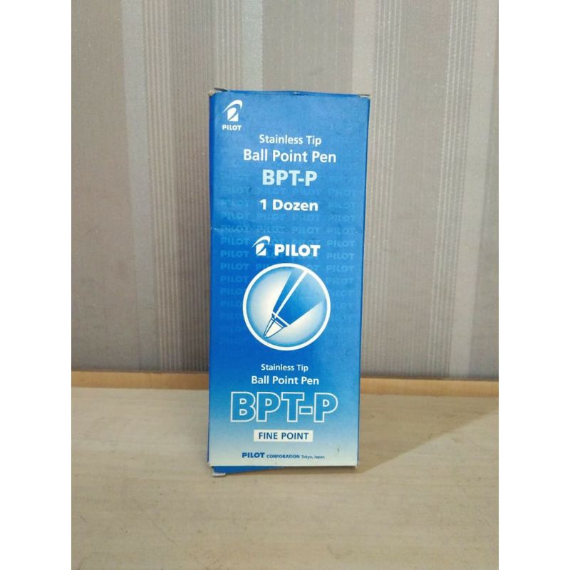 

1[PACK] Pilot BPT-P Ballpoint Pen Hitam / Biru /
