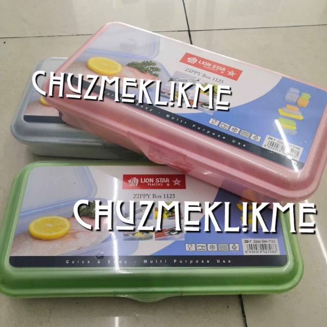 Zippy box lion star ZB-7/Kotak penyimpan serbaguna Zippy box lion star 1123/Kotak zippy box 1123