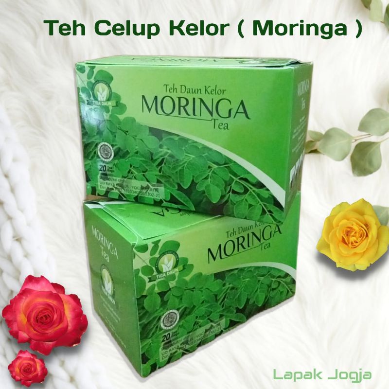 

TEH CELUP DAUN KELOR MORINGA CAP TIGA DAUN UD RAYA KUDUS