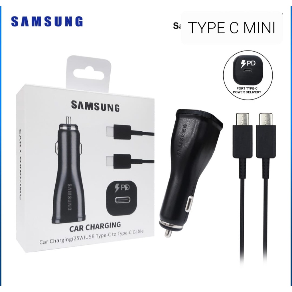 J427 SAMSUNG ADAPTOR MOBIL CHARGER SATU SET USB C TO C SUPORT FAST CHARGING ADAPTOR MOBIL CHARGE CASAN TRAVEL ADAPTER UNIVERSAL ADAPTOR MOBIL AKI ACCU AC DC TRAVEL CHARGE DUAL USB TC QUICK CHARGE BISA UNTUK SEGALA JENIS HANDPHON YANG MENGGUNKAN TYPE C