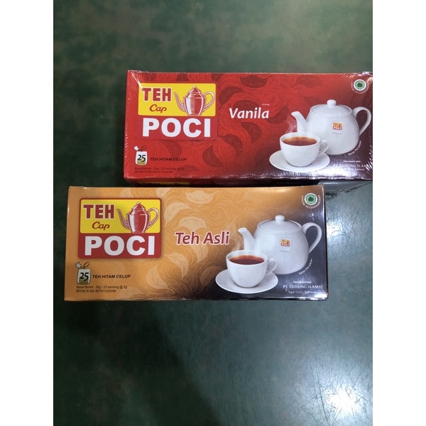 Teh POCI Celup isi 25 Kantong Box 50 gr