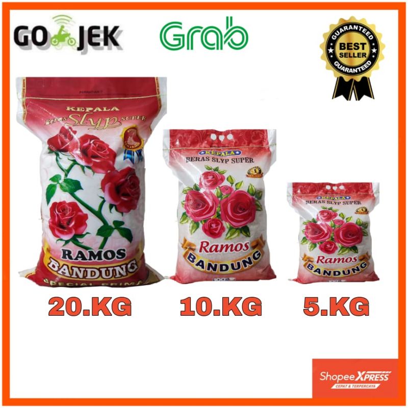 Beras Ramos Bandung 5,10 &amp; 20 kg