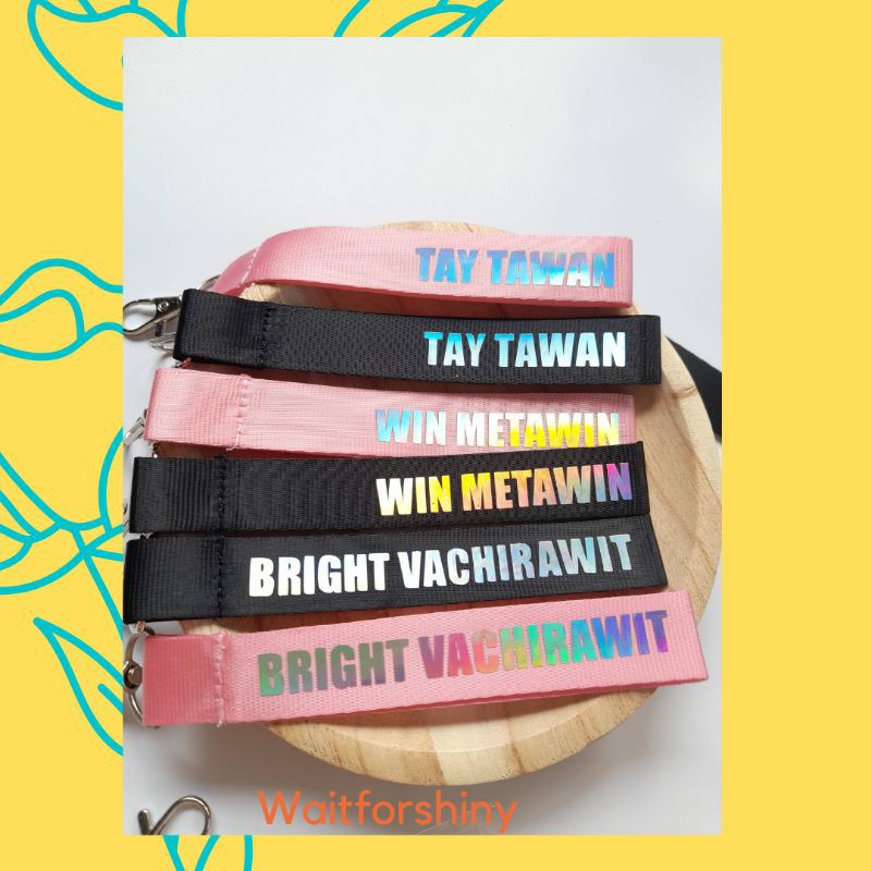 STRAP GANTUNGAN KUNCI IDOL THAI BRIGHTWIN TAY #TAWAN METAWIN GMM BOYS 2GETHER RAIKANTOPENI