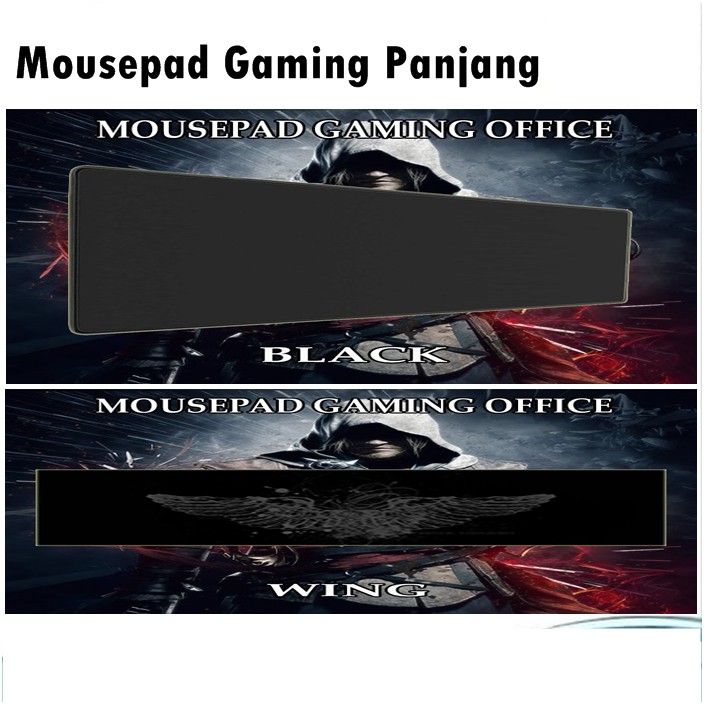 Mousepad Motif Gaming Panjang Size 80x30Cm