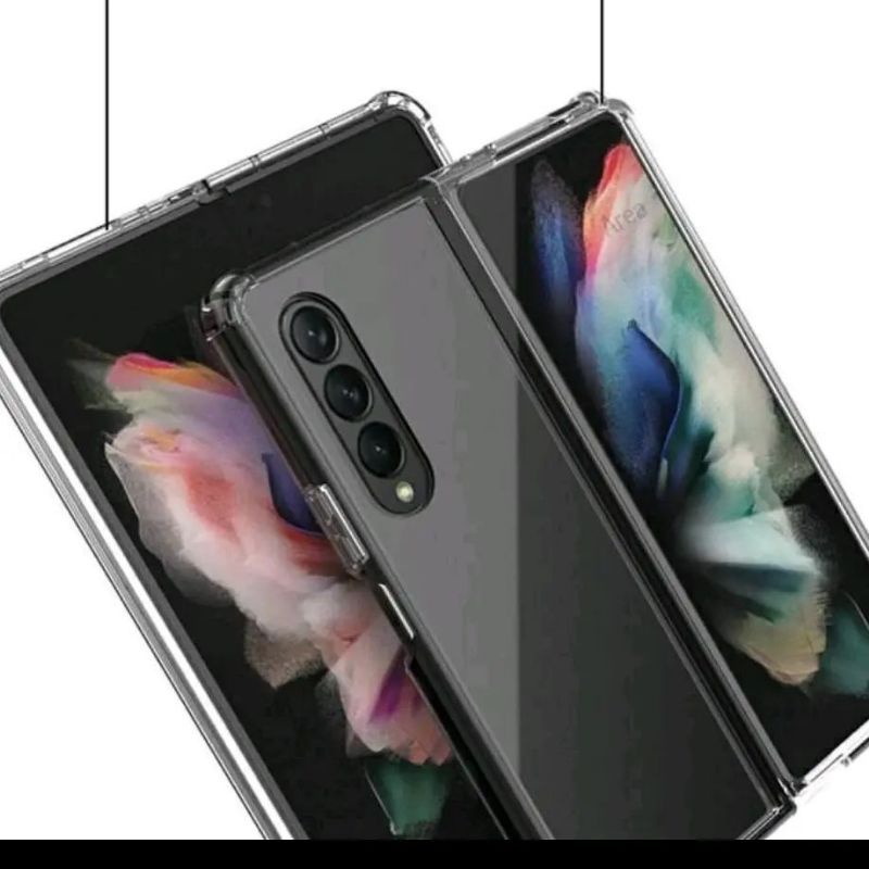 SAMSUNG Z Fold 3 5G Fold 2 Z Fold 4 5G Clear Case Transparant Anti Crack Soft Casing