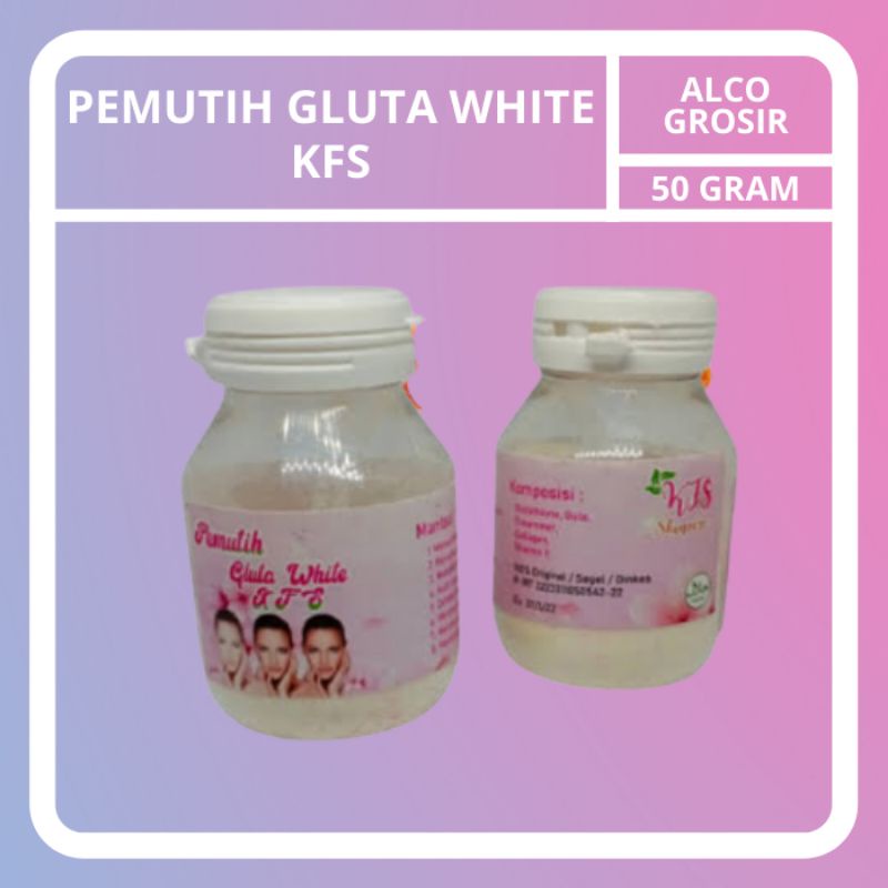 GLUTA KFS GLUTA WHITE MINUMAN BER COLLAGEN / SUSU PEMUTIH