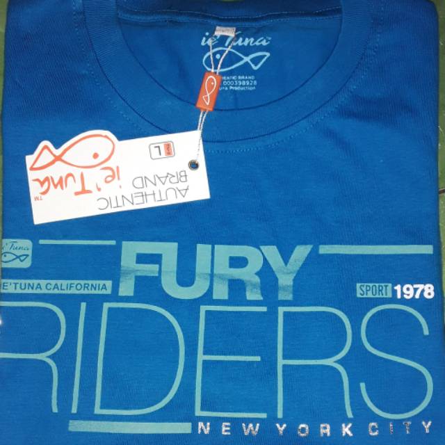 Kaos oblong lengan pendek size L, Ie' tuna