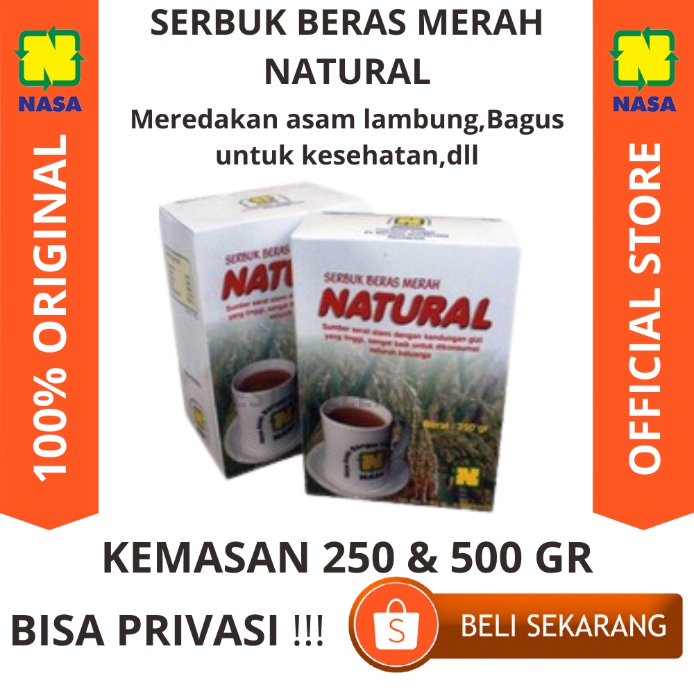 

Serbuk Beras Merah Nasa Asli - Sarapan Sehat Bebas Penyakit // Diet Sehat