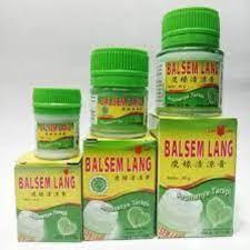 Balsem Lang Caplang/Cap Lang 20 Gr - Gosok Pijat Urut/Kerok