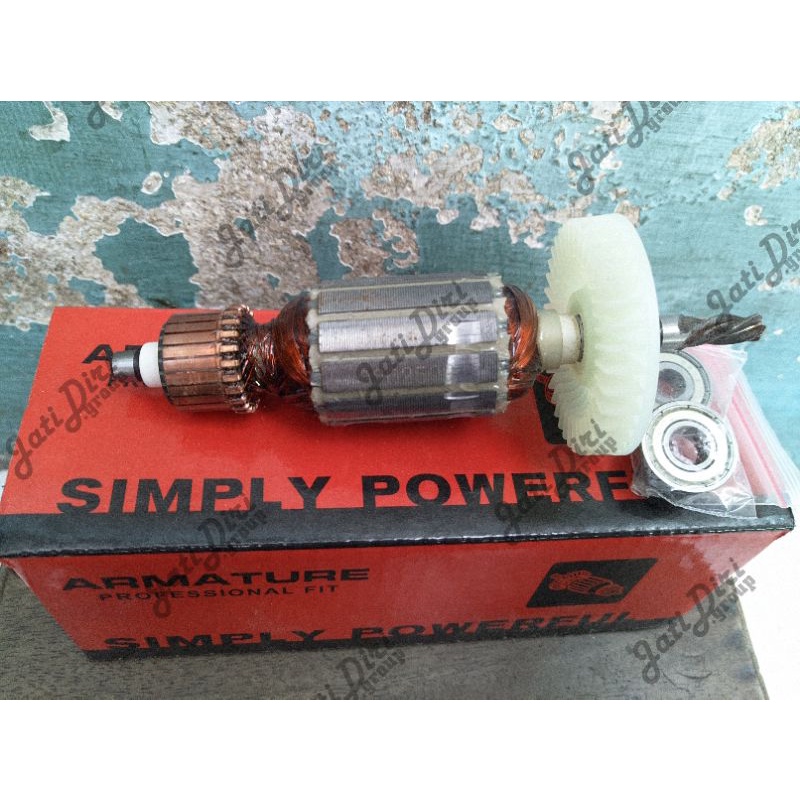 Angker atau Armature MURAH MT80B, untuk mesin Bor / Drill maktec 13mm