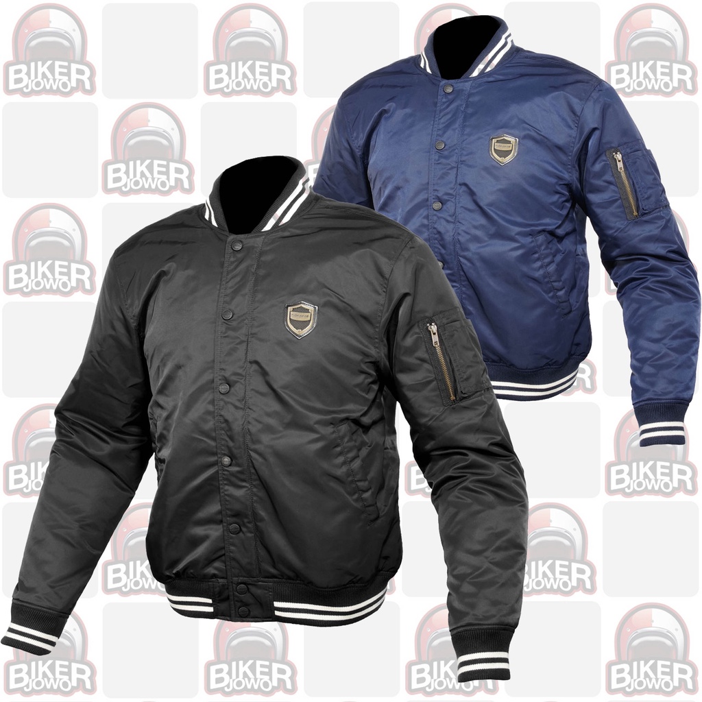 Jaket Touring Komine JK-610 Protect Bomber Jacket Biker Riding Motor Protector
