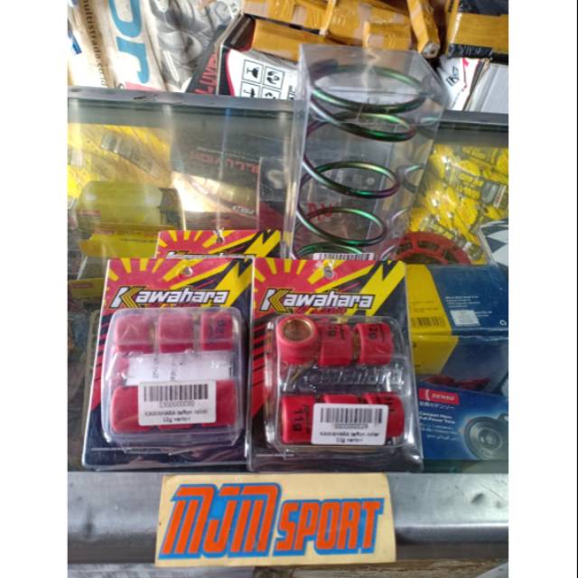Paketan roler Kawahara plus per CVT kawahara vario125 vario150 - Roler Vario 125/150 plus per cvt