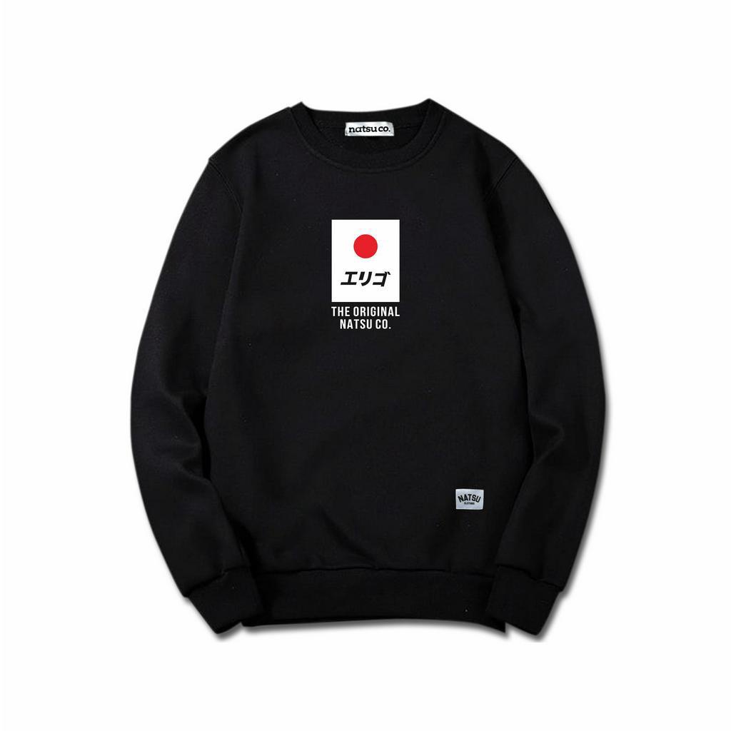 CREWNECK SIMPEL Jepang ORIGINAL TERMURAH BERKUALITAS nNATSU x PANDAWA HOODIE