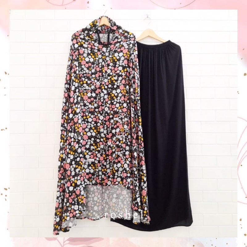 Mukena Rayon Premium | Dewasa Jumbo | Sunrise Basic | “Roshel”