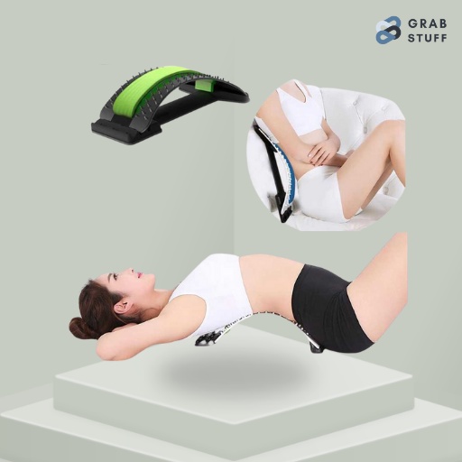 Sandaran Terapi Sakit Pinggang dan Punggung Bawah Lumbar Spinal Support Waist Relax Mate