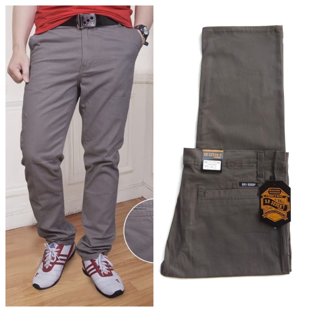 CelanaPanjang chinos CHINO PRIA reguler fit Size 27-38 - Chino Reguler Fit