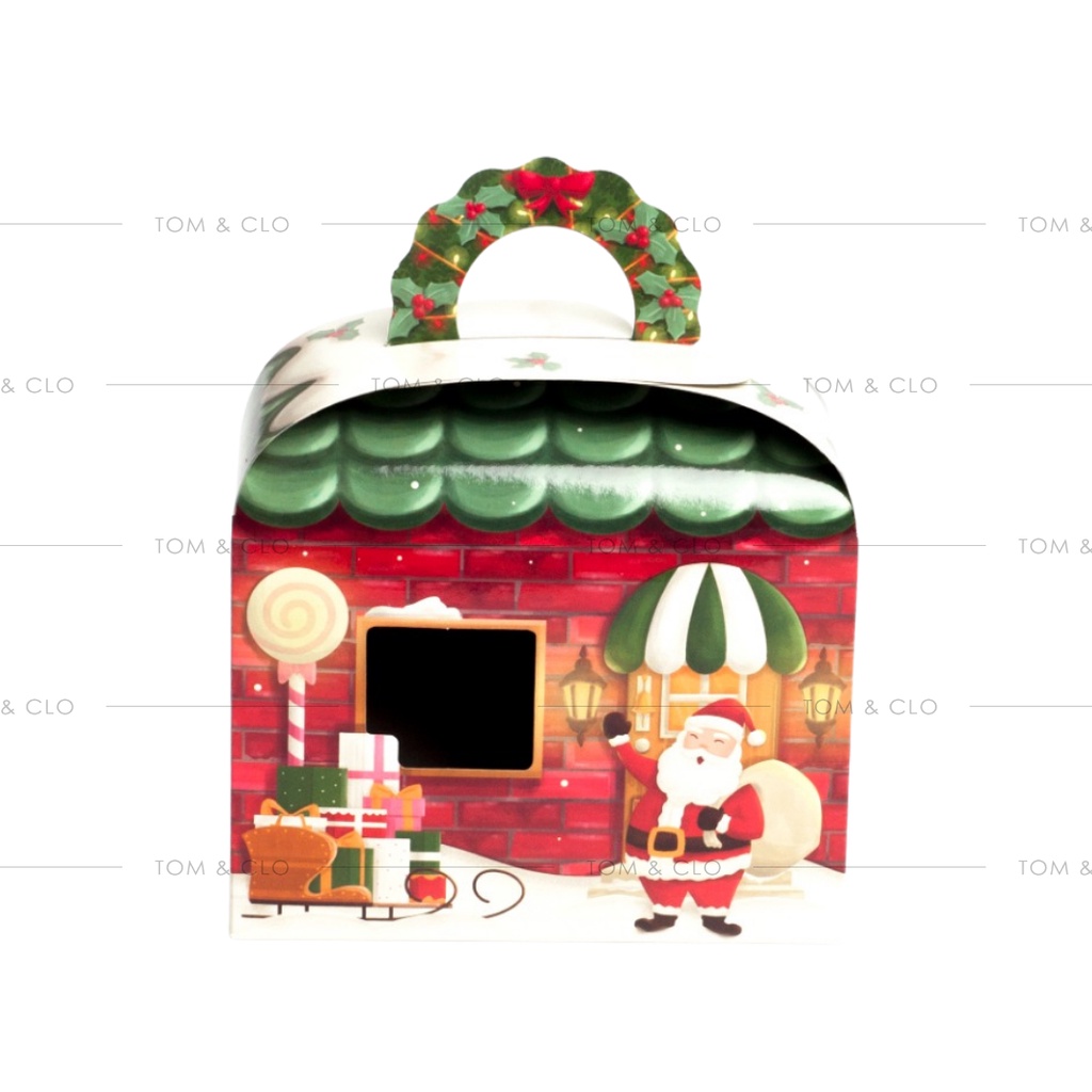 

Box Christmas Kemasan Toples Kue Kering / Box Packaging Natal