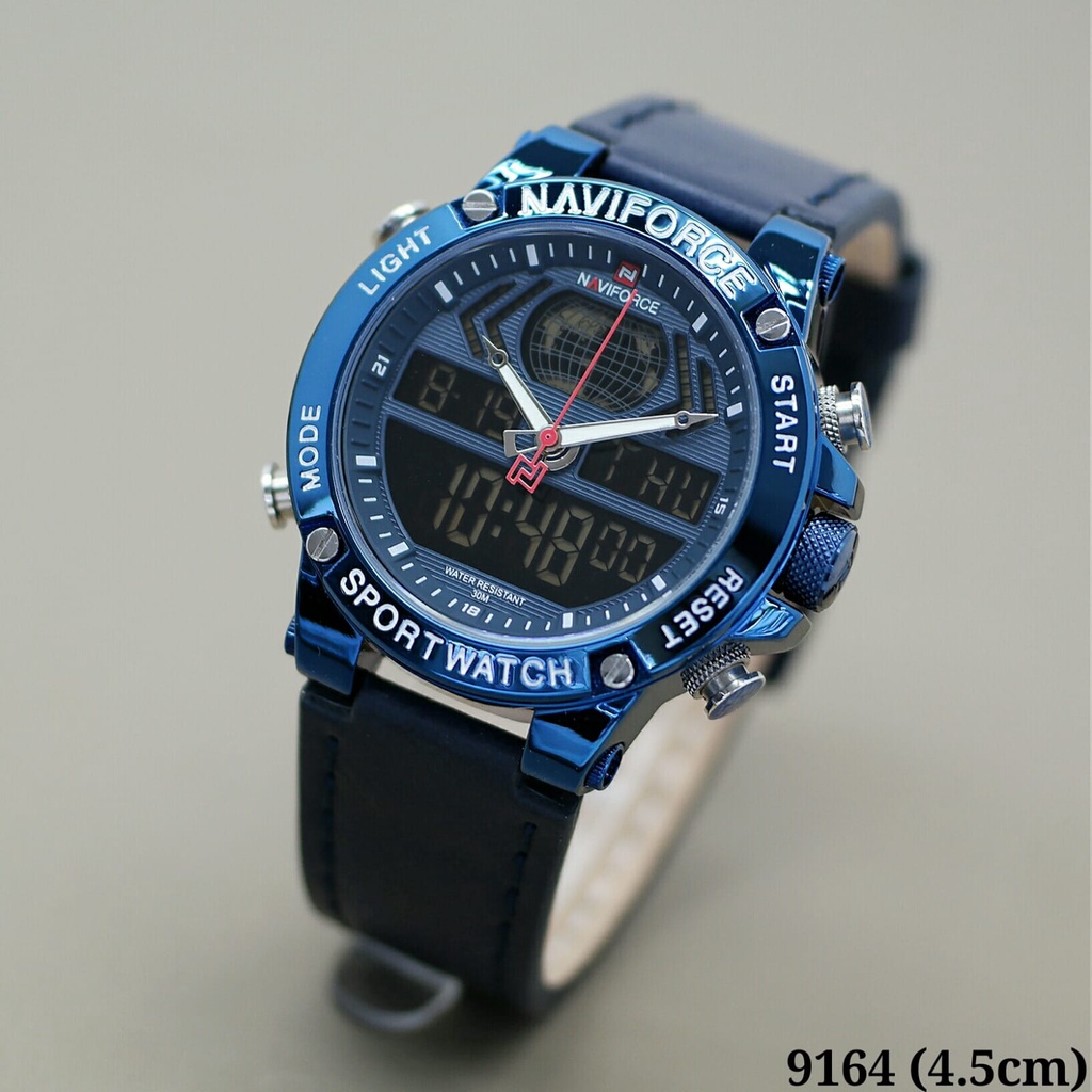 JAM TANGAN MURAH PRIA COWOK NAVIFORCE ANTI AIR HC2