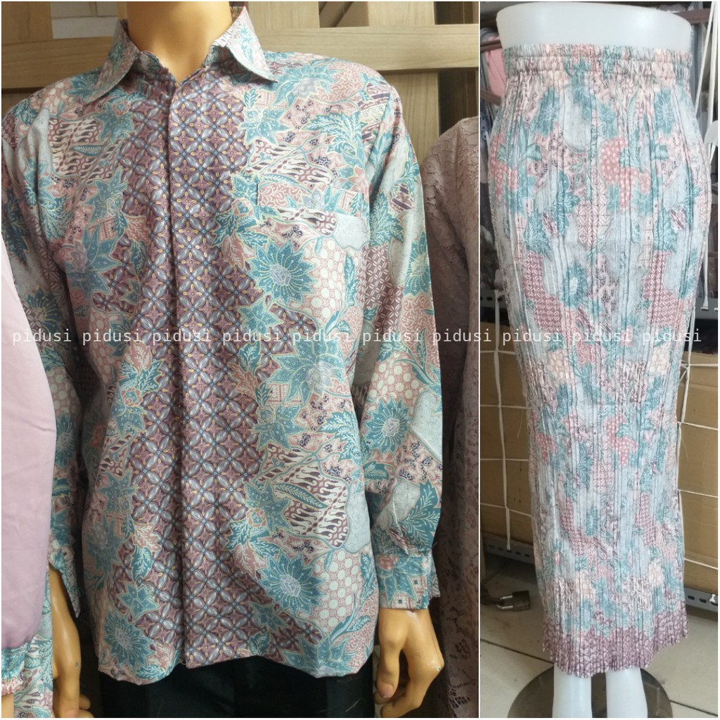 PROMO KEMEJA ROK COUPLE / KEMEJA &amp; ROK COUPLE / KEMEJA DAN ROK BATIK COUPLE