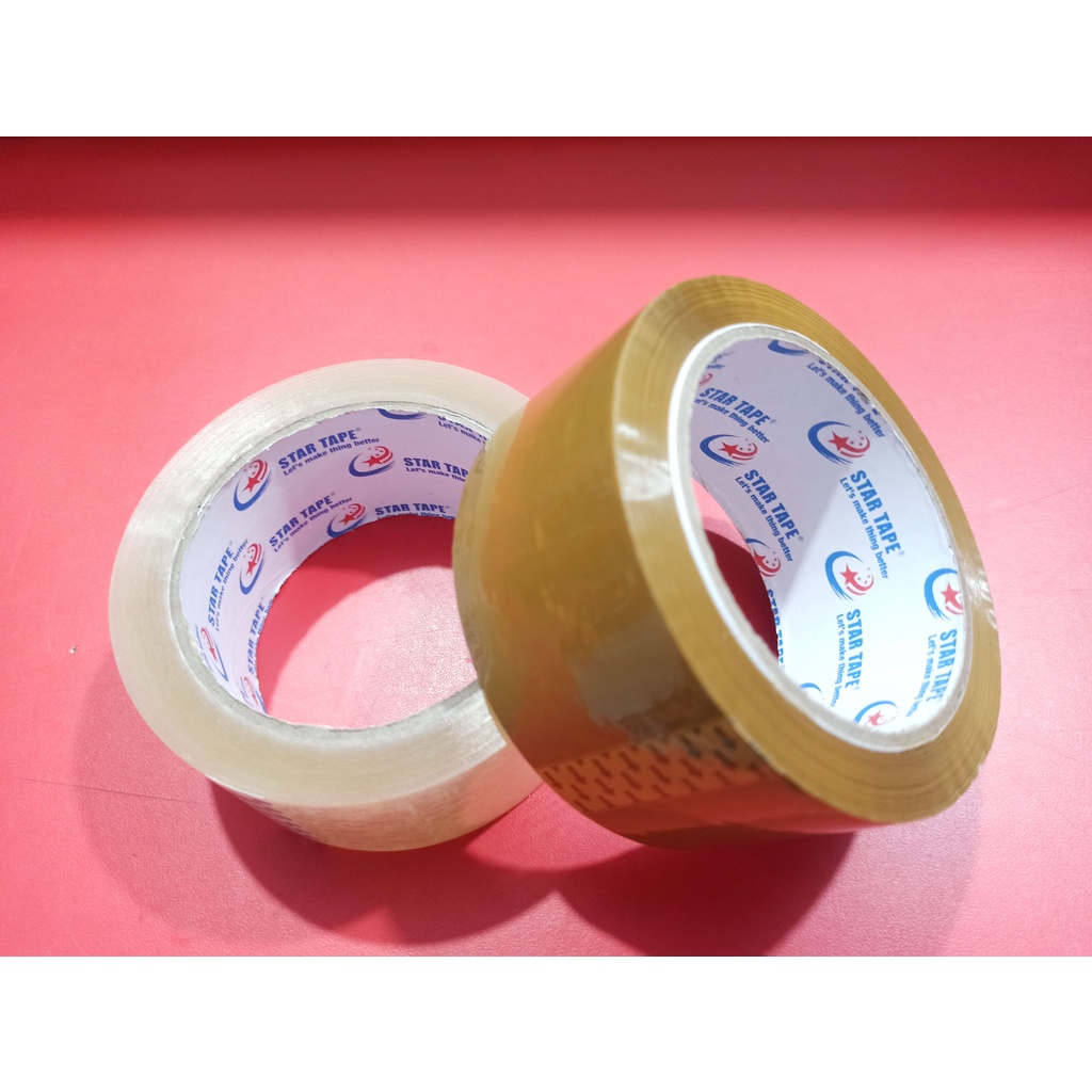 

Lakban Isolasi Solatip BENING dan COKLAT 48MM 2 INCH 100 Yard