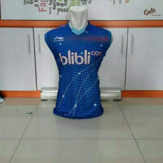 Kaos singlet badminton