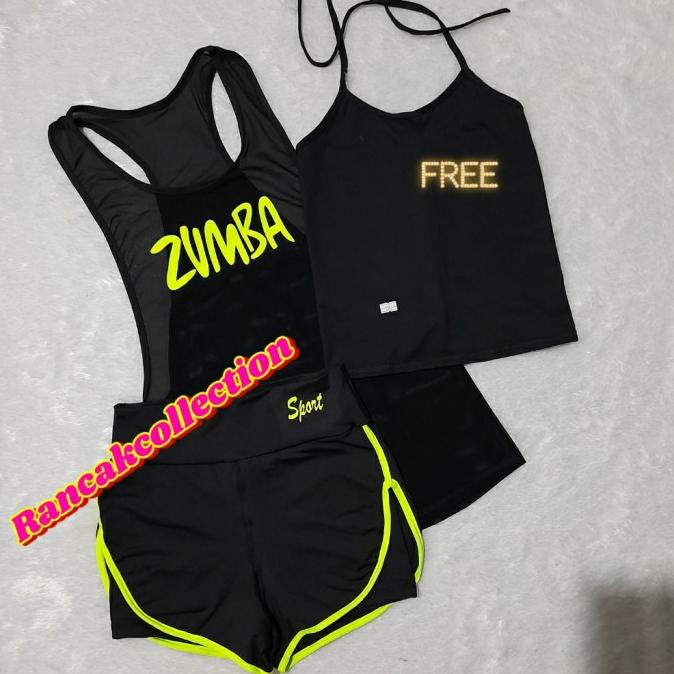 STELAN BAJU SENAM YUKENSI ZUMBA+ INNER