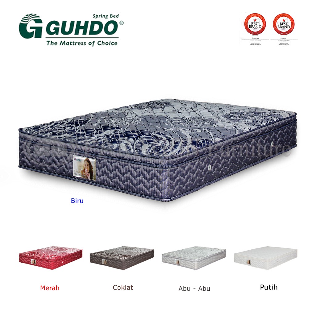 Guhdo Spring bed Kasur Standard Plush Top 160x200x26