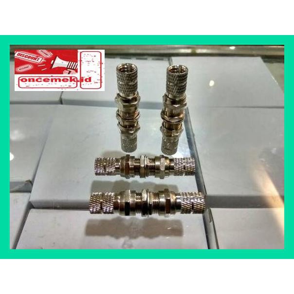 78Tut7T- Konektor Sambungan Kabel Coaxial I Drat Taiwan / Kabel Tv Fr6Dy9-