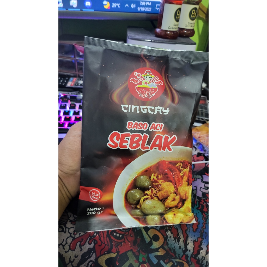 [TANGGAL PRODUKSI ][GROSIR ]Baso aci CINGCAY radja rasa Bakso aci urat boci cewul tulang rangu