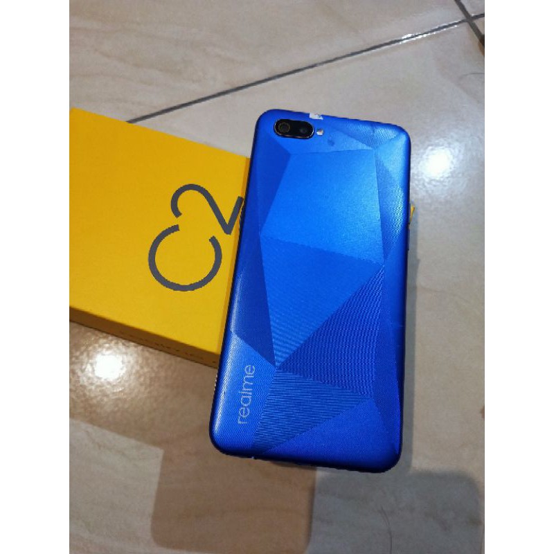 Realme C2 2/32 Second Mulus Fullset Bekas Lengkap