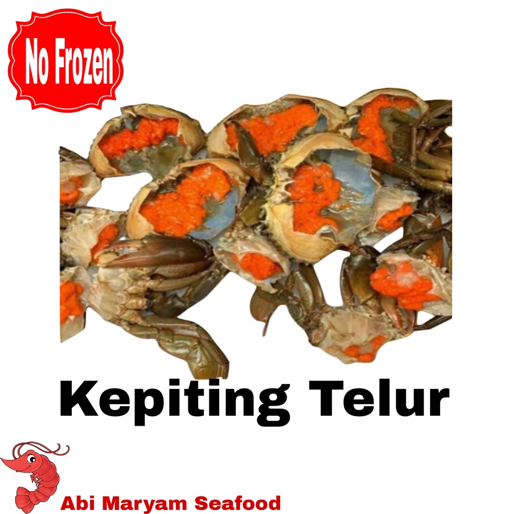 

Kepiting Telur Fresh Berkualitas 1 Kg