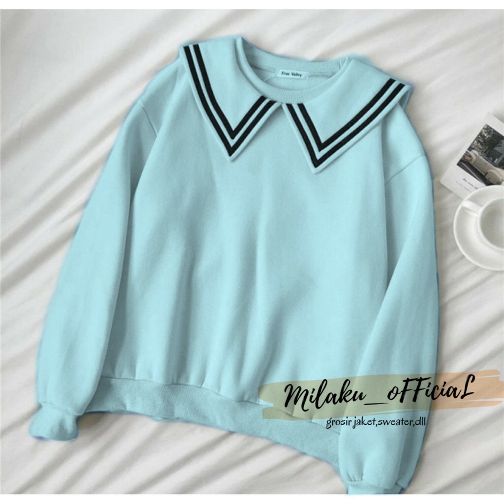 SWEATER WANITA - PULMA TOP SWEATER CREWNECK WANITA TERMURAH