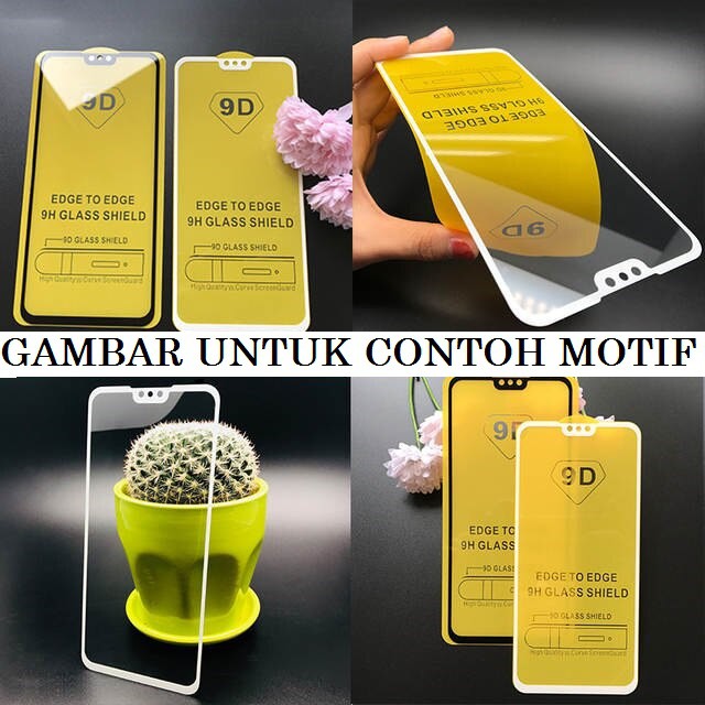 Tempered glass Full Warna Oppo Reno 2 2F,3,4,A31,A33,A52,A53,A72,A92,A5 2020,A9,F11 Pro,A11k,A15,A16