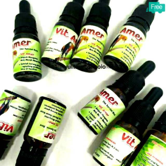 ATASAN TRADISIONAL Atasi Masalah Anis Merah Vitamin Doping Burung Anis Merah Vit Amer Suplemen AMER 