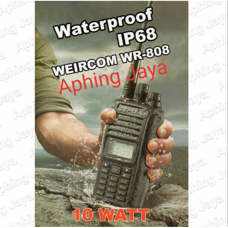 Radio HT WEIRCOM WR-808 IP68 Waterproof