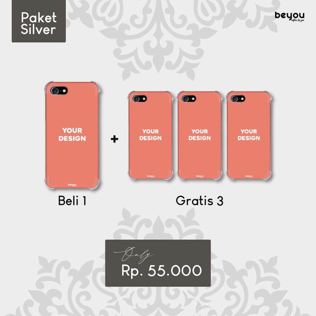 

Custom Papercase Paket Silver, Gold dan Platinum by Beyou.ink