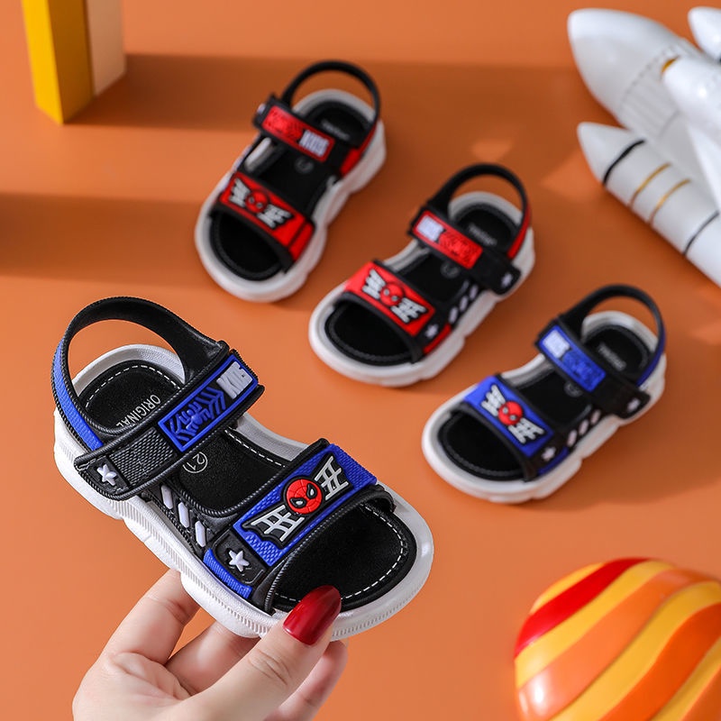 Sandal Gunung Anak 2 3 4 5 6 7 8 Tahun - Sandal Anak Laki FIRE FIGHTER Jelly - Sandal Gunung Kuat / Sandal gunung Sepatu Sandal Anak Laki Laki Bahan PU Model Lucu 2-11 Tahun Import