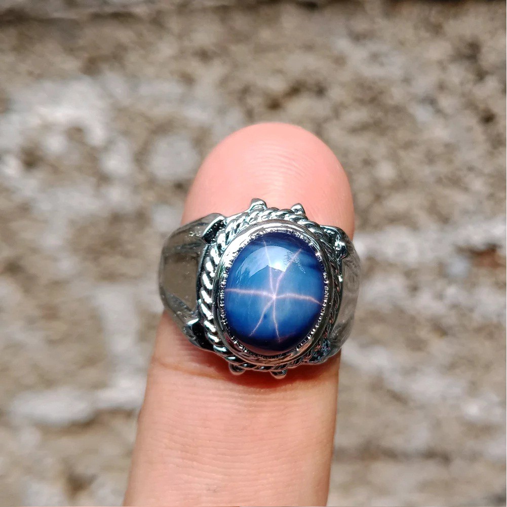 CINCIN PERMATA BLUE STAR RAY 6