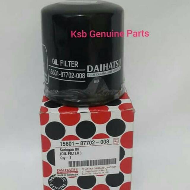 Saringan Filter Oli Oil Avanza Xenia Rush Calya Sigra Rush Agya Ayla