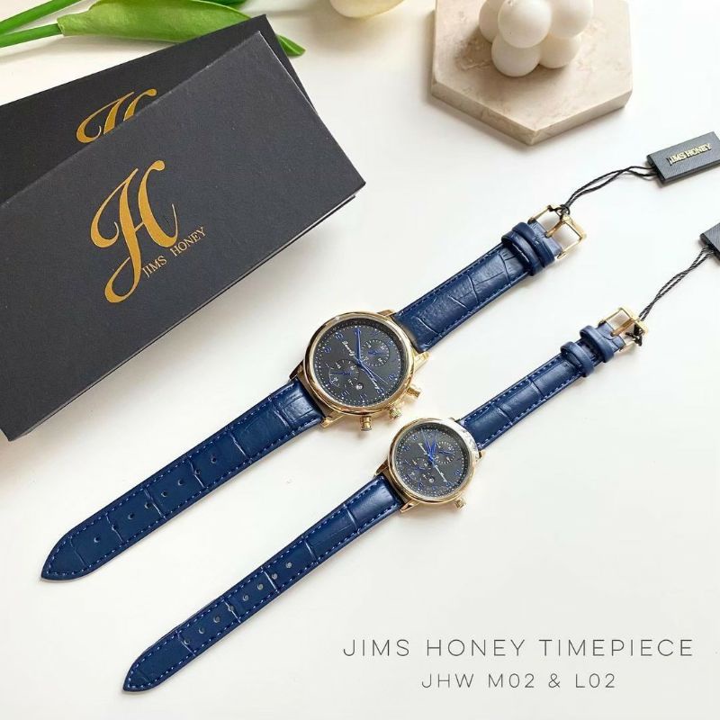 JIMS HONEY JHW 05 JAM TANGAN COUPLE ANTI AIR (FREE EXCLUSIVE BOX)