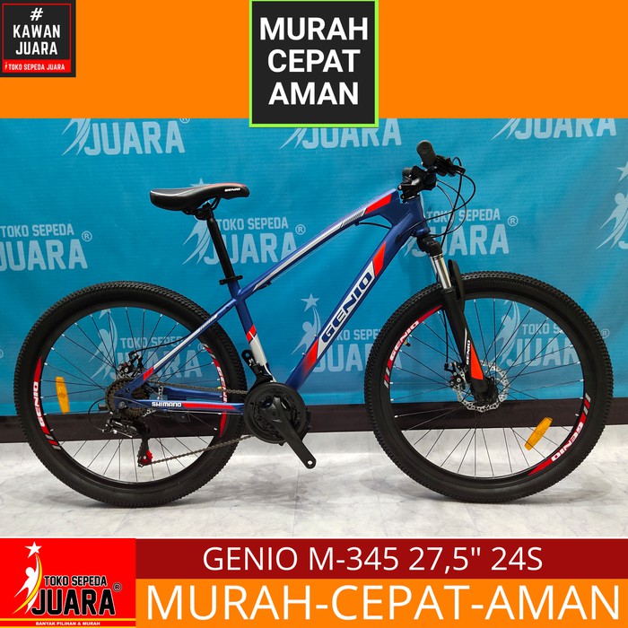  SEPEDA GUNUNG GENIO M 345  24S 27 5 NEW Shopee Indonesia