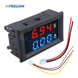 Dc 0-100V 10A 50A 100A Digital Elektronik Voltmeter Ammeter 0.56 ”Dengan Display LED Untuk Mobil