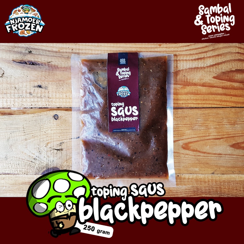 

toping saus blackpepper homemade ( 250 gram )