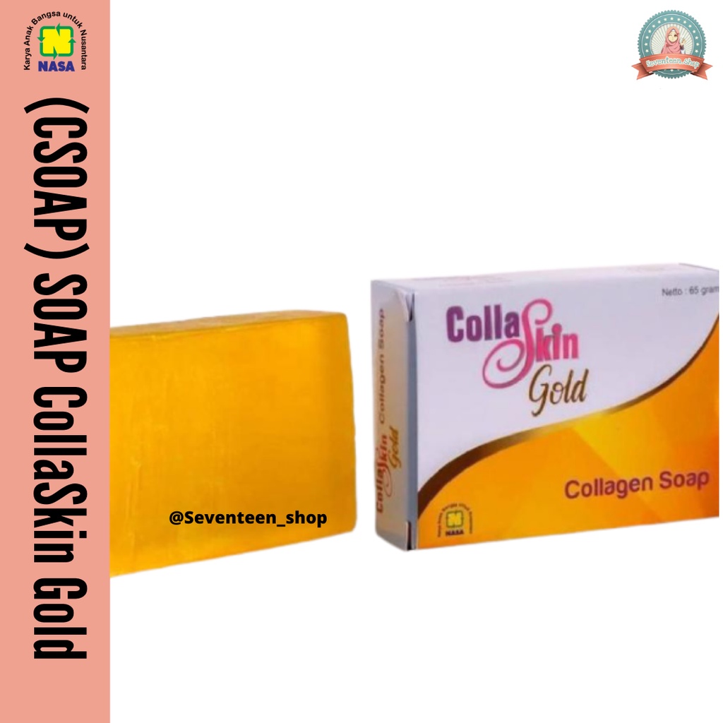 (CSOAP) CollaSkin Gold NASA 65 gr - Sabun Batang