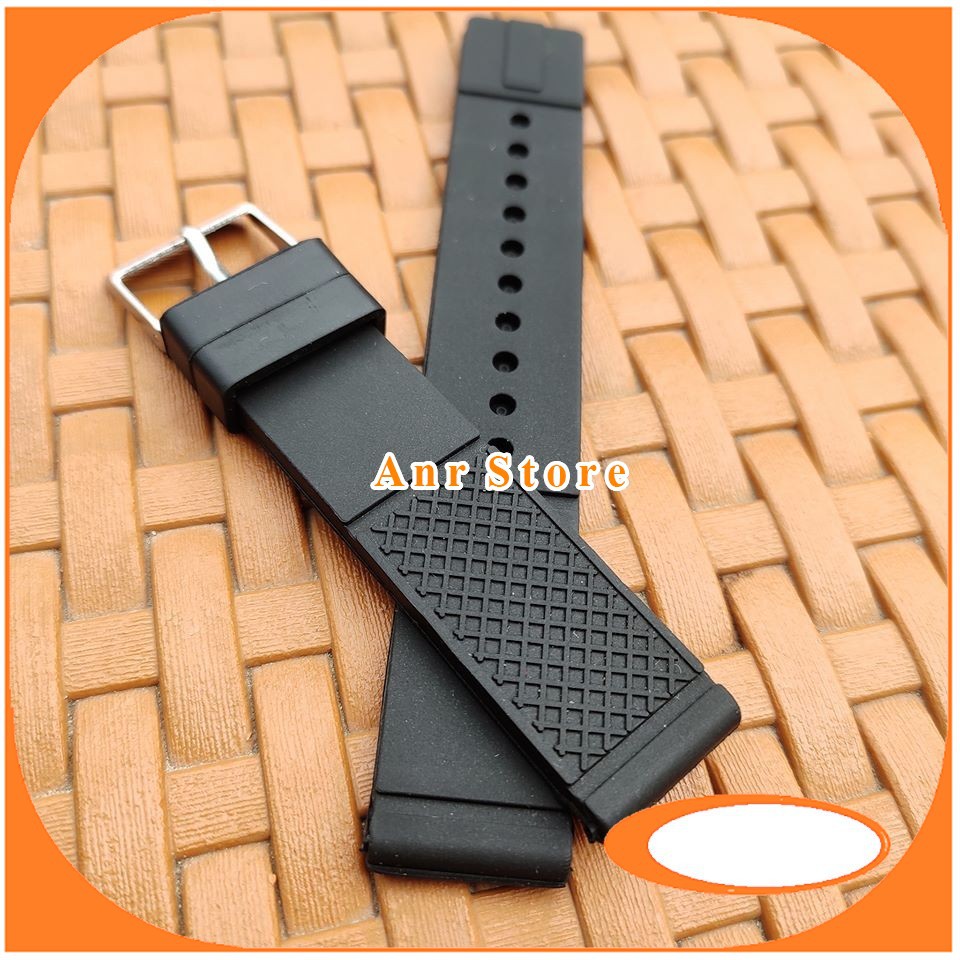 Tali Jam Tangan Karet Rubber 18 mm Watch Band B110