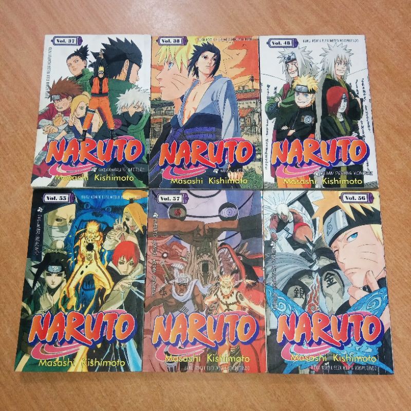 PRELOVED KOMIK NARUTO
