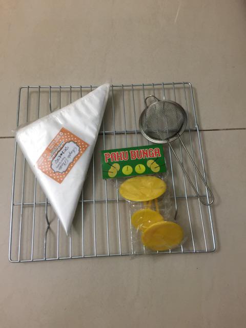 3 Pcs Paku Mawar 4.5-6-7cm
