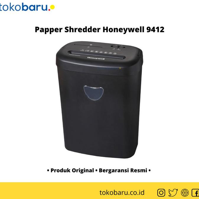 

Mesin Penghancur Kertas Paper Shredder HONEYWELL 9412