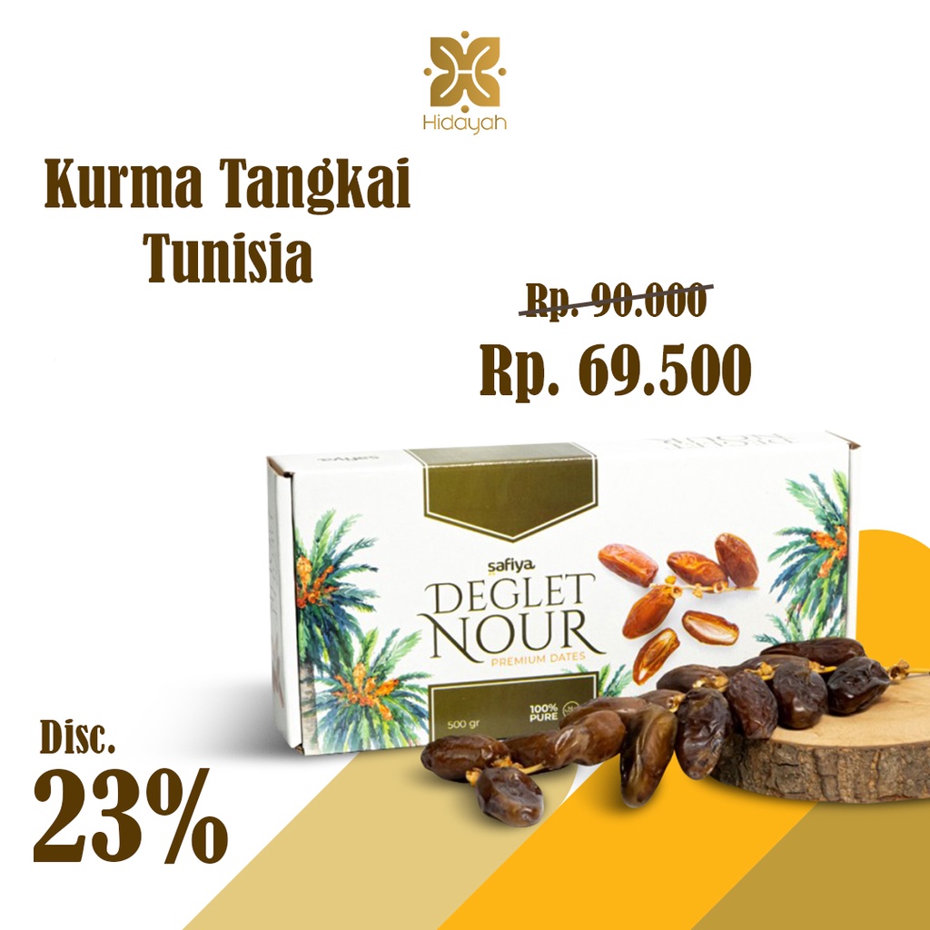 Kurma Tangkai Kemasan 1kg Best Quality