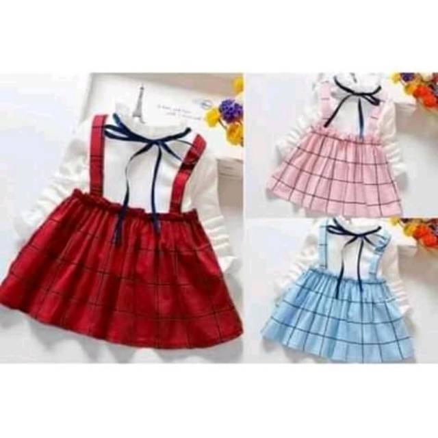 Baju anak dress fredella